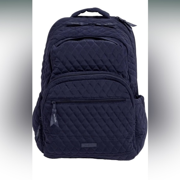 Vera Bradley Bags Vera Bradley Large Essential Backpack Navy Poshmark